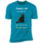 Jersey T-Shirt| Things I Do In My Spare Time-Hang Out With The Best Cat Mom (Black Cat)