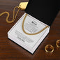 My Man | You are my everything - Cuban Link Chain