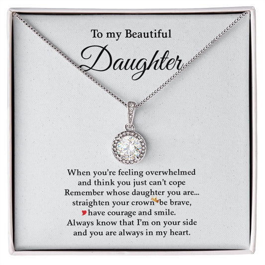 My Beautiful Daughter | I'm on your side - Eternal Hope Necklace
