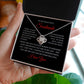 To My Beautiful Soulmate - Love Knot Necklace