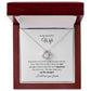 To My Beautiful Wife My Life Changed Love Knot Necklace